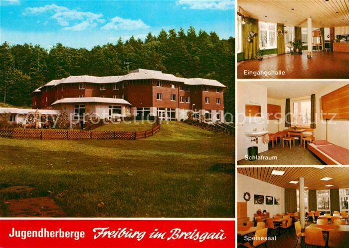 Freiburg Breisgau Jugendherberge Eingangshalle Schlafraum Speisesaal