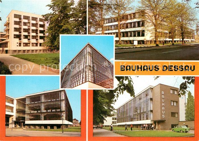 Dessau-Rosslau Bauhaus Atelierhaus Fachschultrakt Werkstaettentrakt