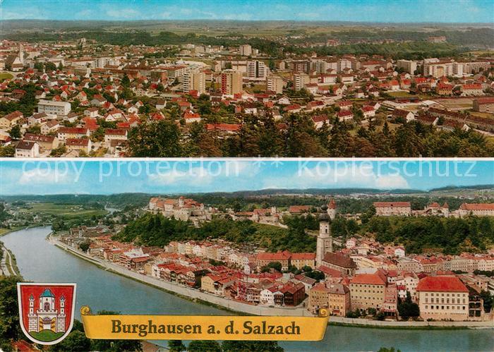 Burghausen Salzach Neustadt und Altstadt