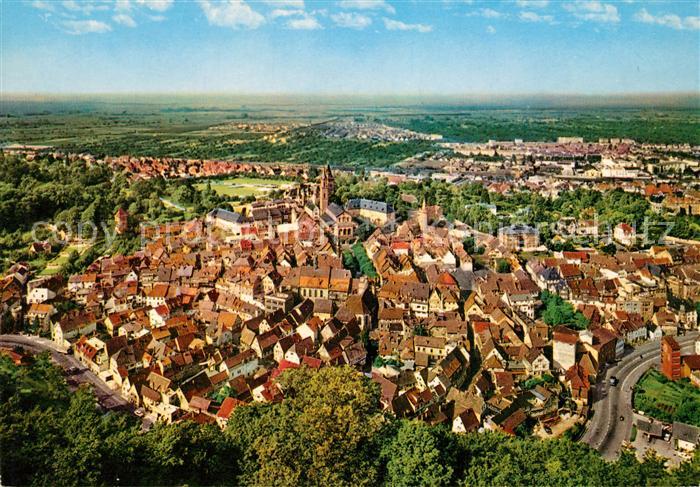 Weinheim Bergstrasse Fliegeraufnahme