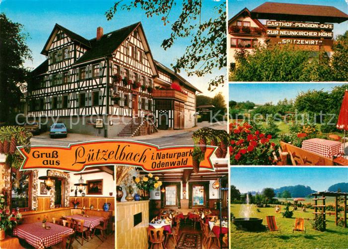 Luetzelbach Odenwald Gasthaus-Pension Zur Neunkircher Hoehe