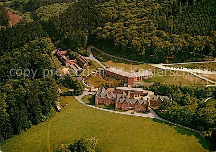Hesselbach Odenwald Fliegeraufnahme Schloss Waldleiningen Gasthaus-Pension Zum G