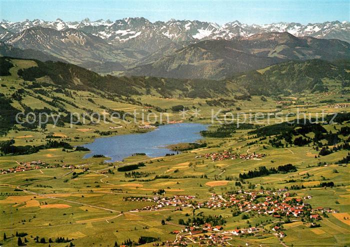 Oy Gruentensee Fliegeraufnahme