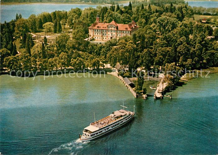 Insel Mainau Fliegeraufnahme