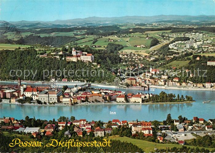 Passau Fliegeraufnahme