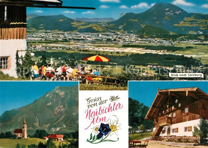 Piding Neubichler Alm Kirche Panorama