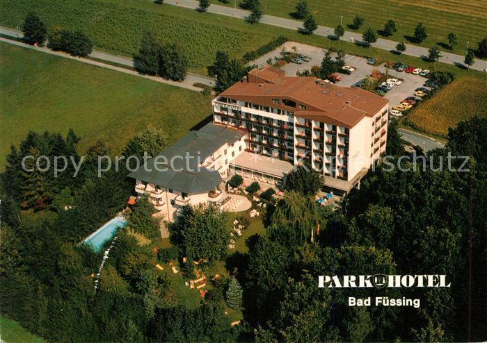 Bad Fuessing Fliegeraufnahme Park Hotel