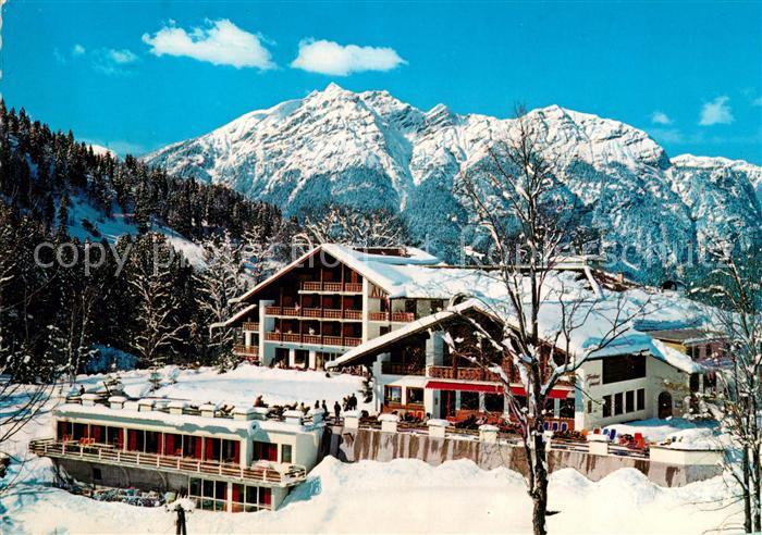 GARMISCH-PARTENKIRCHEN Bayern Berghotel Forsthaus Graseck Winter