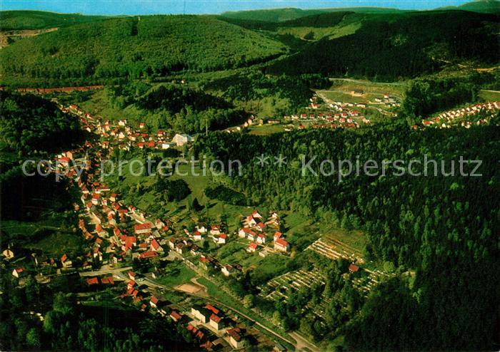 Grund Harz Bad Fliegeraufnahme