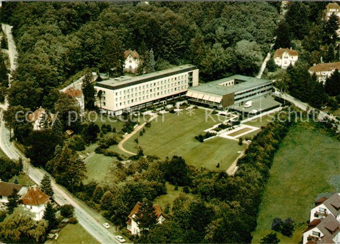 Sachsa Harz Bad Fliegeraufnahme Kuranstalt Bundesbahn BKK