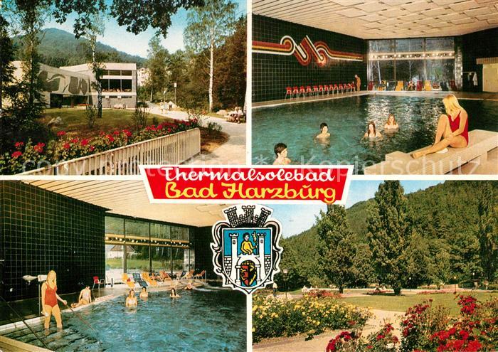 Harzburg Bad Thermalbad Schwimmbad Park