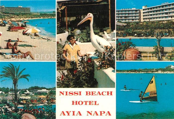 Ayia Napa Agia Napa Nissi Beach Hotel Schwimmbad Surfer
