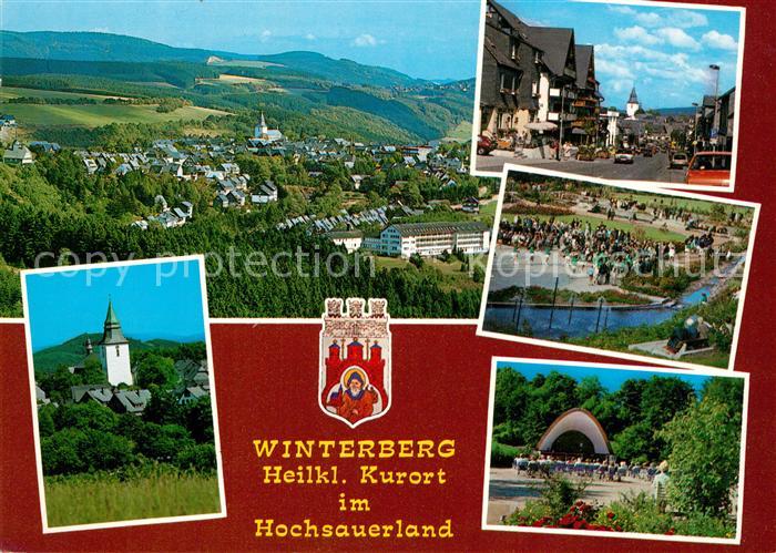 Winterberg Hochsauerland Panorama Kirchturm Kurkonzert