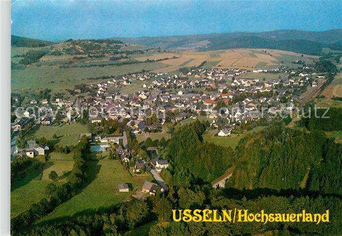 Usseln Fliegeraufnahme Panorama