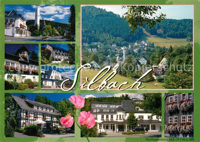 Silbach Winterberg Panorama Ortsansichten