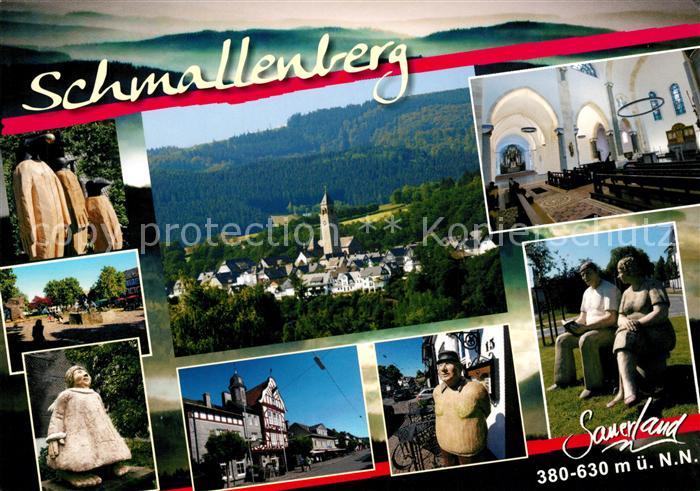 Schmallenberg Kirche Denkmaeler Panorama