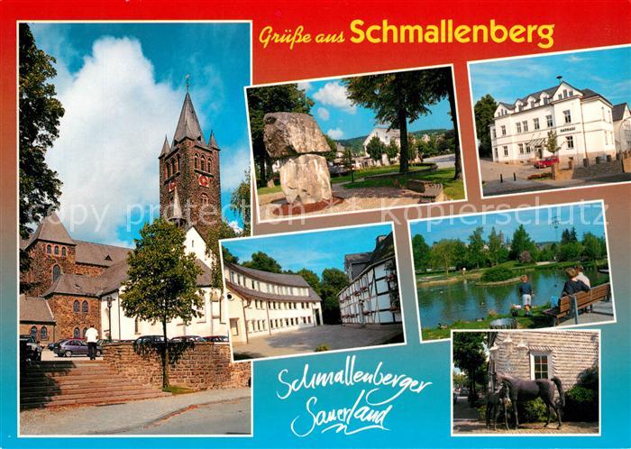 Schmallenberg Pferdedenkmal Teich Kloster