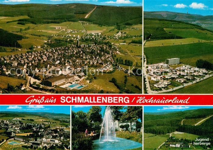Schmallenberg Fliegeraufnahme Jugendherberge Brunnen