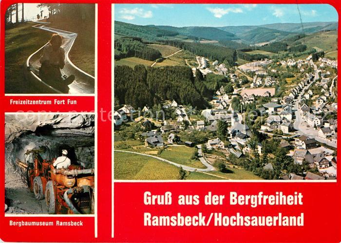 Ramsbeck Fliegeraufnahme Freizeitzentrum Fort Fun Bergbaumuseum