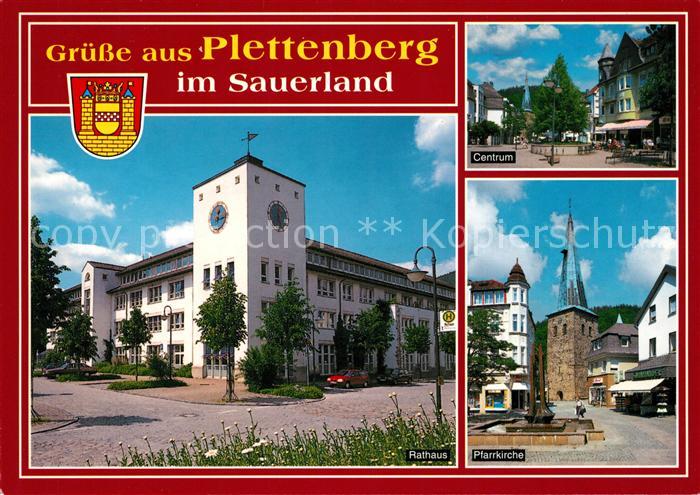 Plettenberg Rathaus Pfarrkirche Centrum
