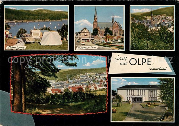 Olpe Biggesee Listertalsperre Kurkoellner Platz Stadthalle