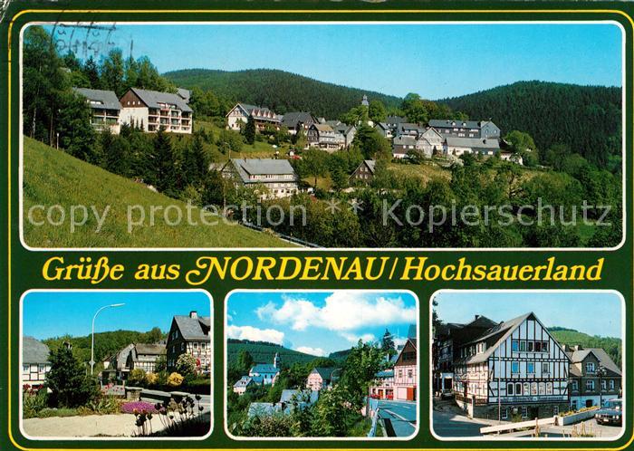 Nordenau Panorama Fachwerk