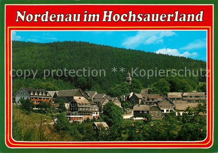 Nordenau Panorama Kirche