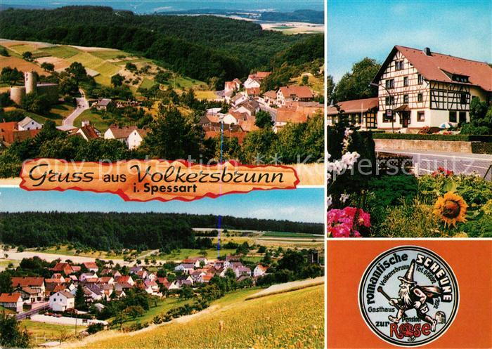 Volkersbrunn Burg Pension Gasthaus Zur Rose