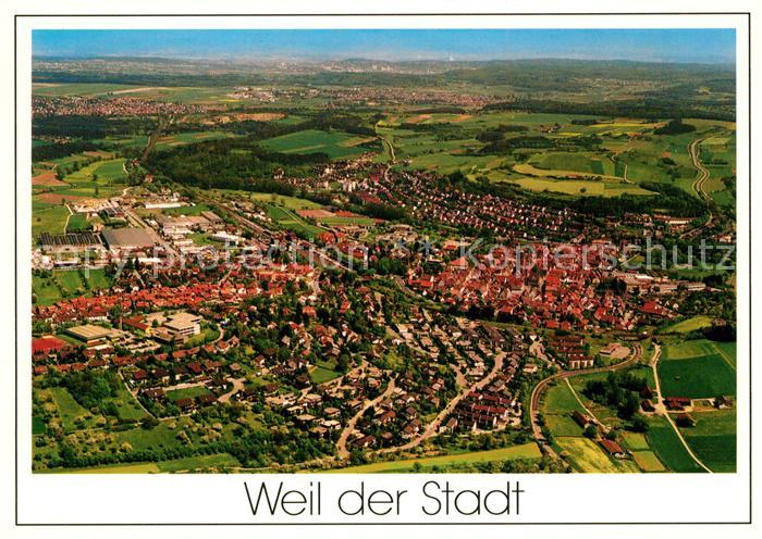 Weil der Stadt Fliegeraufnahme