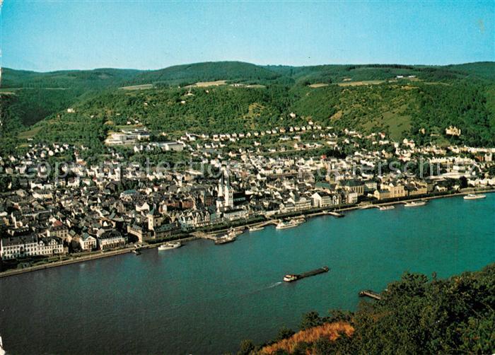 Boppard Rhein Fliegeraufnahme