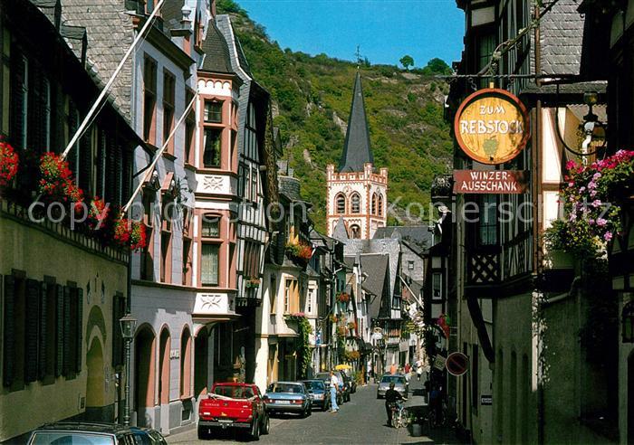 Bacharach Rhein Oberstrasse