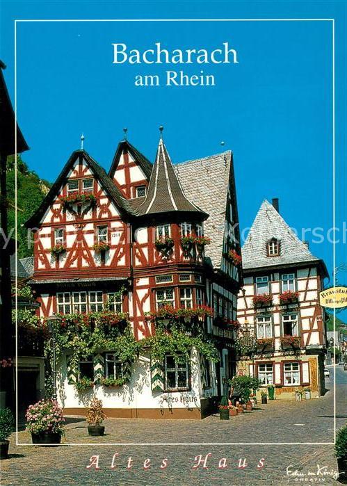 Bacharach Rhein Altes Haus