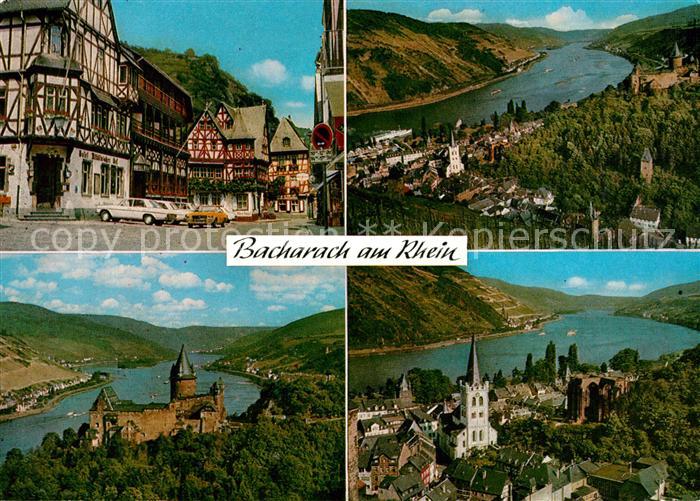 Bacharach Rhein Burg Stahleck Fliegeraufnahme Altes Haus Panoramen