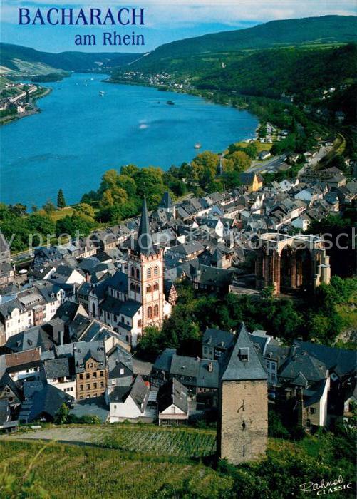 Bacharach Rhein Panorama