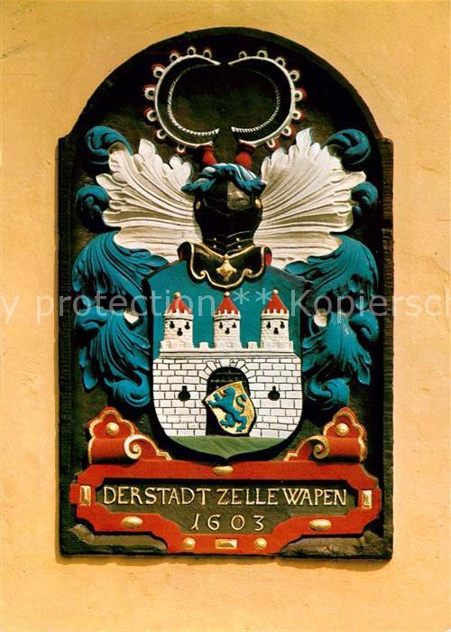 Celle Niedersachsen Wappen am Rathaus