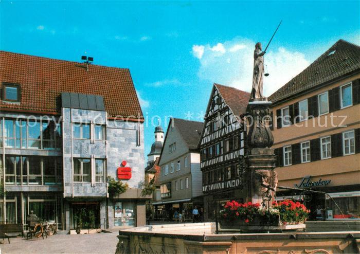 Winnenden Marktplatz Brunnen