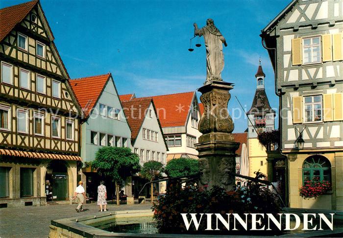 Winnenden Marktplatz Brunnen