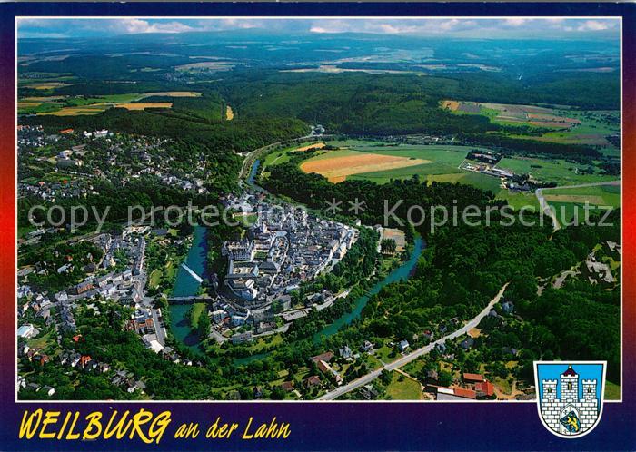 Weilburg Fliegeraufnahme Schloss Lahn