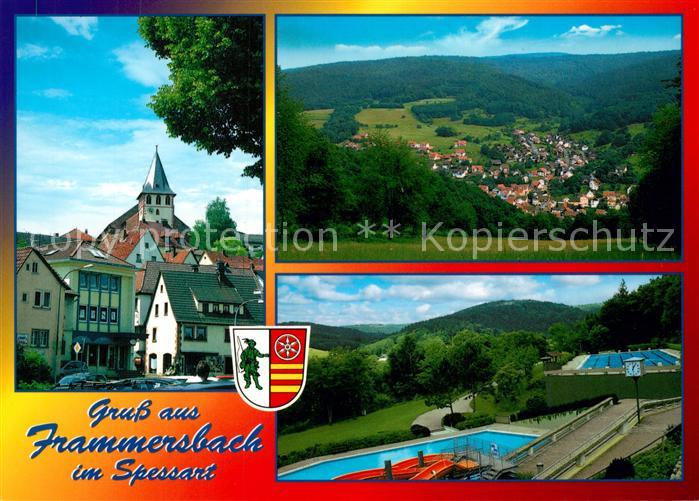Frammersbach Freibad Panorama