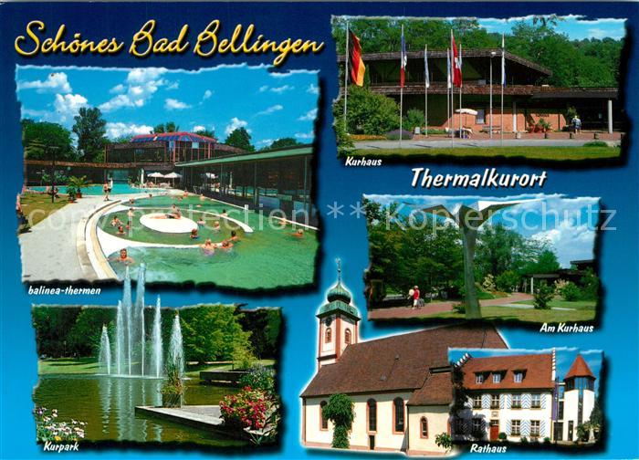 Bad Bellingen Kurhaus Rathaus Kurpark Balinea Thermen