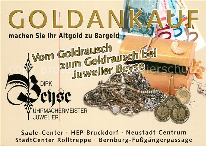 Bernburg Saale Juwelier Beyse Goldankauf