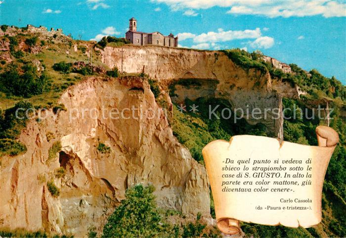 Volterra San Giusto Felsabbrueche
