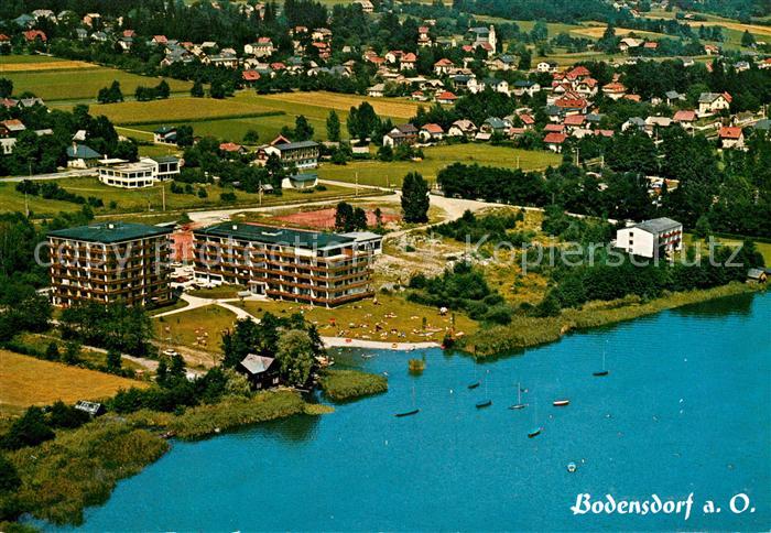 Bodensdorf Ossiacher See Fliegeraufnahme