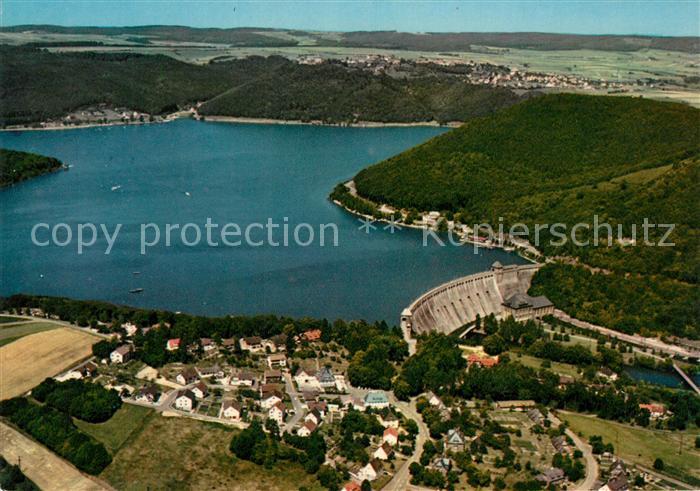 Edertalsperre Fliegeraufnahme