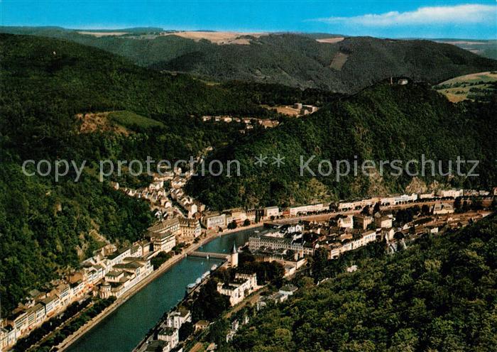 Bad Ems Lahnaufwaerts Fliegeraufnahme