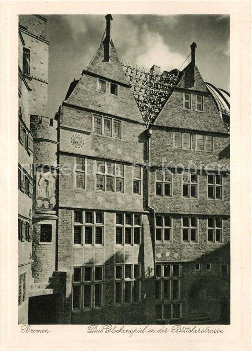 BREMEN  DE Boettcherstrasse Glockenspiel