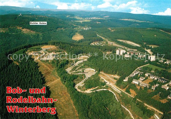 Winterberg Hochsauerland Fliegeraufnahme Bob- Rodelbahn Kahler Asten