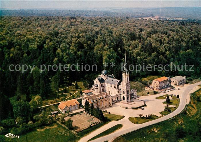 Domremy-la-Pucelle Vosges Fliegeraufnahme Basilique Nationale de