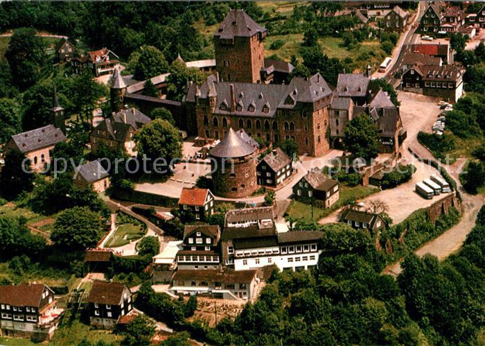 Burg Wupper Fliegeraufnahme Schloss