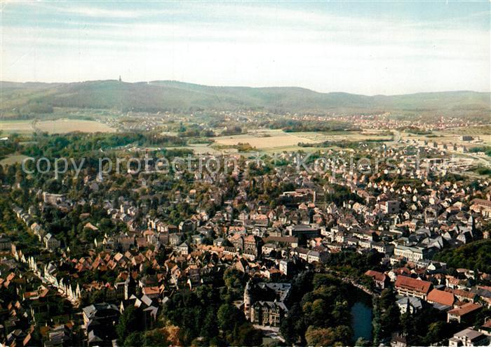 Detmold Fliegeraufnahme Schloss